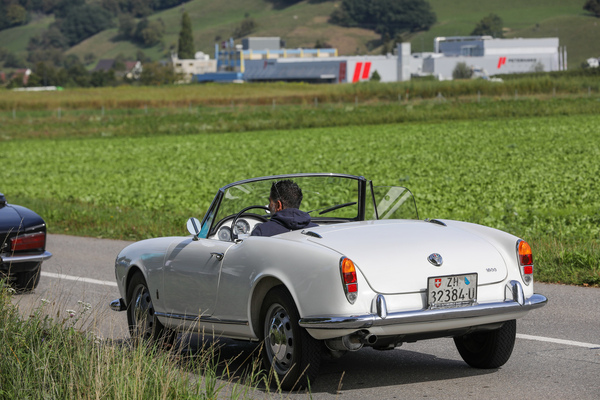 Alfa Romeo Giulia Spider 1600 (1962) - bei der Ankunft - 8. Lägern Classic 2025