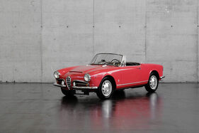 Alfa Romeo Giulia Spider (1963) - als Lot 086 an der Humer Granner Classic Expo Salzburg Auktion 2025