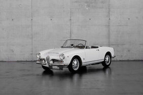 Alfa Romeo Giulia Spider (1963) - als Lot 134 an der Humer Granner Classic Expo Salzburg Auktion 2025
