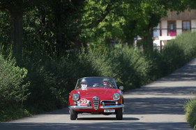 Alfa Romeo Giulia Spider (1963) - an der OCC Jungfrau-Rallye 2016