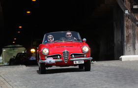 Alfa Romeo Giulia Spider (1964) - am Treffen italienischer Oldtimerautos Italiauto 2013