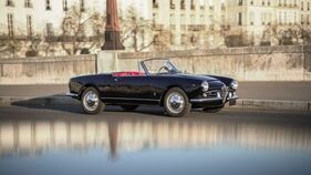 Alfa Romeo Giulia Spider (1964) – angeboten als Lot Nr. 85 bei der Artcurial-Versteigerung in Paris am 7. und 8. Februar 2025