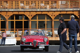 Alfa Romeo Giulia Spider Veloce (1964) - Schönheitskonkurrenz am Sonntag - Passione Engadina 2017 (1964)