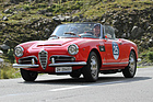 Alfa Romeo Giulia Spider Veloce (1964) - bei der Überquerung des Flüelapasses an der Passione Engadina 2019