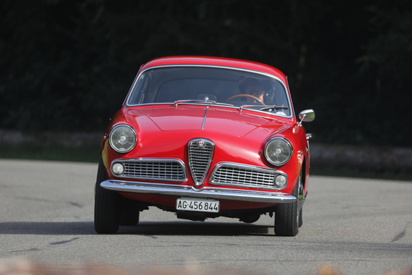 Image: Alfa Romeo Giulia Sprint (1962) - Starting field 1 "Classic cars and sports cars" - Oldtimer GP Brugger Schachen 2024