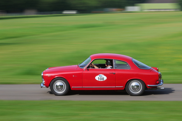 Alfa Romeo Giulia Sprint (1962) - Startfeld 1 "Oldtimer und Sportwagen" - Oldtimer GP Brugger Schachen 2024