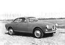 Alfa Romeo Giulia Sprint (1963) - optisch kaum verändert gegebenüber den früheren Versionen, aber nun mit 1600er-Motor