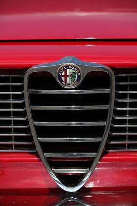 Alfa Romeo Giulia Sprint GT (1964) - am Treffen italienischer Oldtimerautos Italiauto 2013