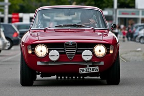 Alfa Romeo Giulia Sprint GT 1965 beim Boxenstopp @ Meylenstein Juli 2011 (1965)