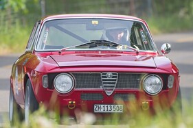 Alfa Romeo Giulia Sprint GT Bertone (1964) at the GP Mutschellen 2026 - starting number 213