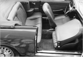 Alfa Romeo Giulia Sprint GTC (1965) - Interieur der offenen Giulia-Sprint-Version