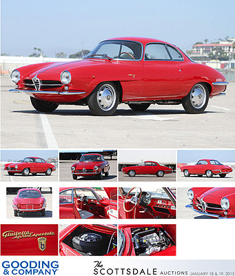Alfa Romeo Giulia Sprint Speciale (1965) - wurde von Gooding an der Scottsdale-Auktion 2013 für USD 180'000 versteigert