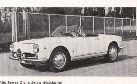 Alfa Romeo Giulia Sprint & Spider 