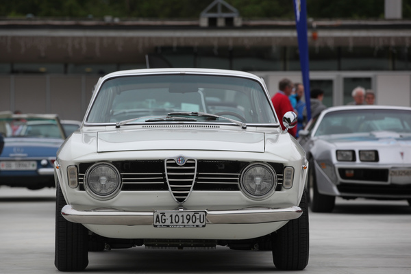 Alfa Romeo Giulia Sprint Veloce - die berühmte Kantenhaube (Dolder Classics Mai 2018)