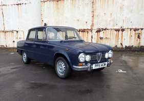 Bild Alfa Romeo Giulia Super (105) Civilia (1973) - als Lot 061 an der Bonhams MPH Bicester Heritage Versteigerung am 20. September 2020