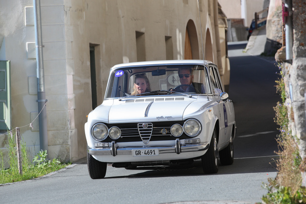 Alfa Romeo Giulia Super 1600 (1968) - Julius Bär Rallye (Tag 2) - Passione Engadina 2016