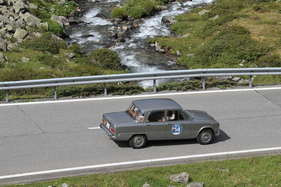 Alfa Romeo Giulia Super (1969) - bei der Überquerung des Flüelapasses an der Passione Engadina 2019