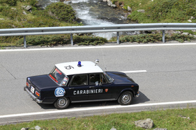Alfa Romeo Giulia Super (1970) - bei der Überquerung des Flüelapasses an der Passione Engadina 2019