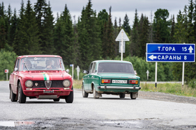 Alfa Romeo Giulia Super (1971) - Tag 18 - Ekaterinburg - Perm - Rallye Peking-Paris 2016