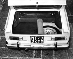 Alfa Romeo Giulia TI (1962) - Blick in den Kofferraum