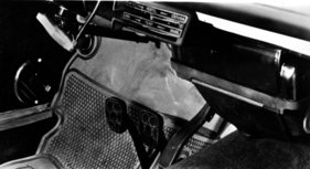 Alfa Romeo Giulia TI (1962) - Ventilation, stehende Pedale