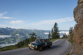 Alfa Romeo Giulia TI (1964) - mit Startnummer 128 an der Ennstal-Classic 2017