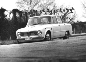 Alfa Romeo Giulia TI Super (1964) - auf Testfahrt