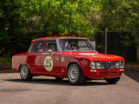 Alfa Romeo Giulia TI Super FIA Competition Saloon (1965) - Lot 280 an der Bonhams Goodwold Festival of Speed Versteigerung am 14. Juli 2023