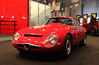 Alfa Romeo Giulia TZ (1963) - die leichte Zagato-Karosserie machte den Sportwagen 215 km/h schnell, bei 112 PS aus 1570 cm3 (Techno Classica 2013)