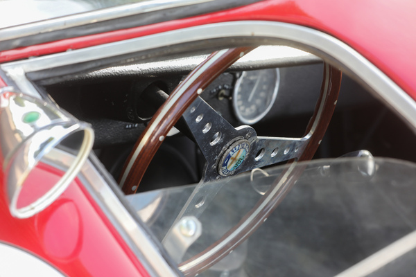 Alfa Romeo Giulia TZ (1964) - Blick ins Interieur - 19. ASC Classic-Gala Schwetzingen 2023