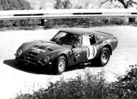 Alfa Romeo Giulia TZ2 (1966) - Sieger Sportwagen 1300-1600 am Monte Bondone, zehntschnellste Tageszeit