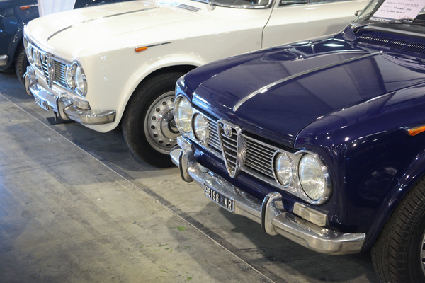 Alfa Romeo Giulia in verschiedenen Ausführung und Farben - Auto e Moto d'Epoca 2014