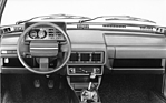 Alfa Romeo Giulietta 1.6 (1977) - Armaturenbrett und Lenkrad mit Pralltopf