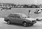 Alfa Romeo Giulietta 1.6 (1977) - macht auch am Hafen eine gute Figur