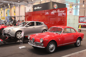 Alfa Romeo Giulietta 1300 Sprint (1964) - ursprünglich war eine Hommage andie Giulietta geplant gewesen, es blieb bei diesem einen Exemplar - Techno Classica 2015