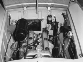 Alfa Romeo Giulietta (1958) - 53 PS mit einfachem Vergaser bei der Normalausführung Alfa Romeo Giulietta (1958) - 53 PS mit einfachem Vergaser bei der Normalausführung