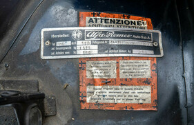 Alfa Romeo Giulietta Nuova 1,6 (1977) – Die Modellplakette