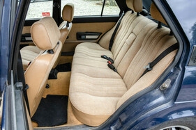 Alfa Romeo Giulietta Nuova 1,6 (1977) – Die Rückbank