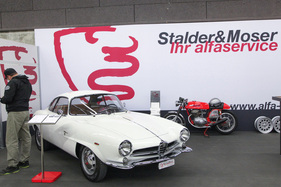 Alfa Romeo Giulietta SS (1963) – auf der Oldtimermesse St. Gallen 2021 Alfa Romeo Giulietta SS (1963) – auf der Oldtimermesse St. Gallen 2021