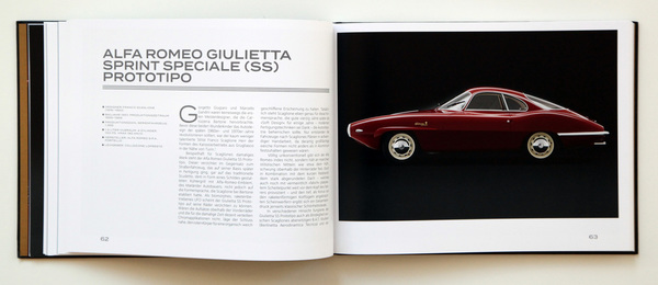 Bild Alfa Romeo Giulietta SS Prototyp - Buch "PS: Ich liebe Dich - Sportwagen-Design der 1950er bis 1970er Jahre"
