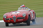 Alfa Romeo Giulietta Sebring Spider (1956) - im Rennen um die Fordwater Trophy am Goodwood Revival 2013