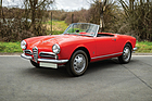 Bild: Alfa Romeo Giulietta Spider (1956) - als Lot 111 verkauft an der RM/Sotheby's "The European Sale featuring the Petitjean Collection" Online-Only-Versteigerung 2020