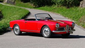Alfa Romeo Giulietta Spider (1956) – als Lot 142 an der Broad Arrow Zurich Auction 2025