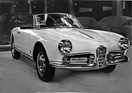Alfa Romeo Giulietta Spider (1956) - das Bijoux des Salons, gezeichnet von Pinin Farina - Genfer Autosalon 1956