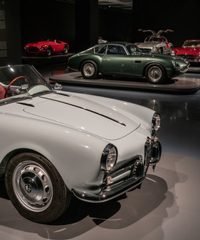 Alfa Romeo Giulietta Spider (1957) - in der Ausstellung "PS:. Ich liebe Dich. Sportwagen-Design der 1950er - 1970er Jahre"