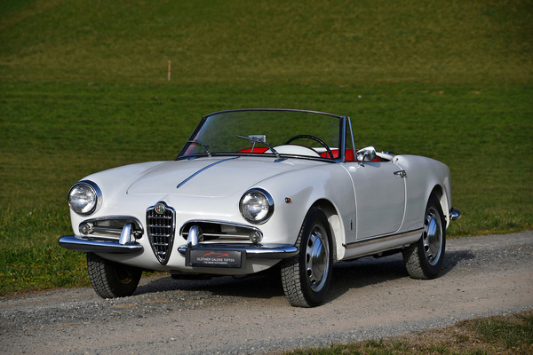 Alfa Romeo Giulietta Spider (1960) - gemeldet als Lot 113 für Versteigerung der Oldtimer Galerie Toffen vom 27. März 2021