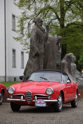 Alfa Romeo Giulietta Spider (1961) - am Concorso d'Eleganza Italiauto in St. Urban am 3. Mai 2015