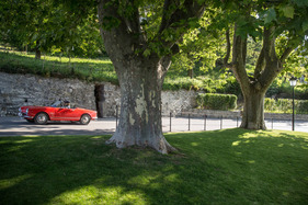 Alfa-Romeo Giulietta Spider (1961) - an der 16. OCC Jungfrau-Rallye 2021