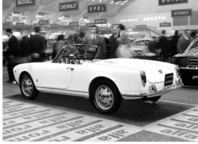 Alfa Romeo Giulietta Spider (1961) - gezeigt am Turiner Autosalon