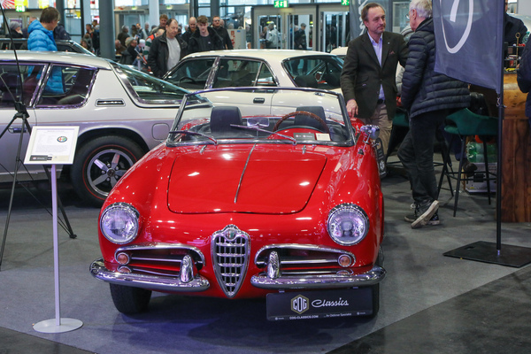 Alfa Romeo Giulietta Spider (1962) - angeboten für EUR 75'900 - Bremen Classic Motorshow 2023